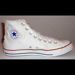 White Chuck Taylor High Tops